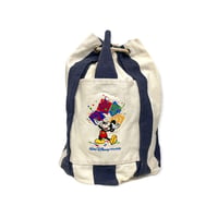 Free Size｜90's VINTAGE｜Disney Mickey Canvas Duffle Bag