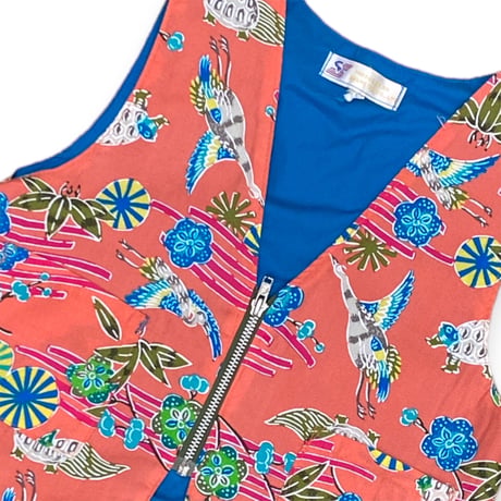 120cm｜VINTAGE｜ALOHA Vest & Shorts Set-up