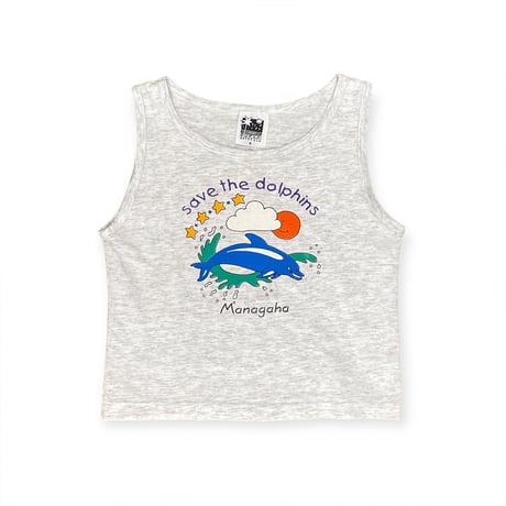 110～120cm｜80's-90's VINTAGE｜USA製 Dolphin Tank-top