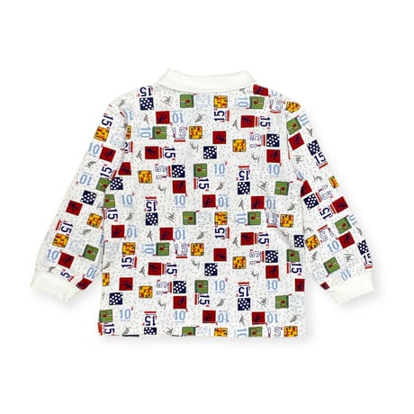 100～110cm｜01's OLD｜Gymboree Winter Sport Pique L/S Polo Shirt