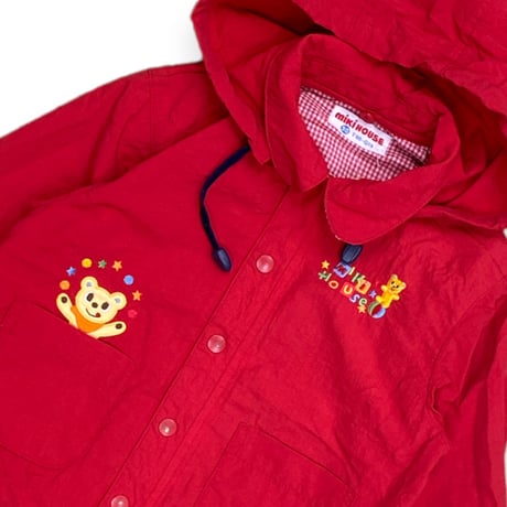 90cm｜VINTAGE｜MIKIHOUSE 2in1 Sweat ＆ Nylon JKT
