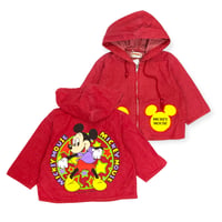 130～140cm｜90's VINTAGE｜Mickey Retro Color Denim Hoodie JKT