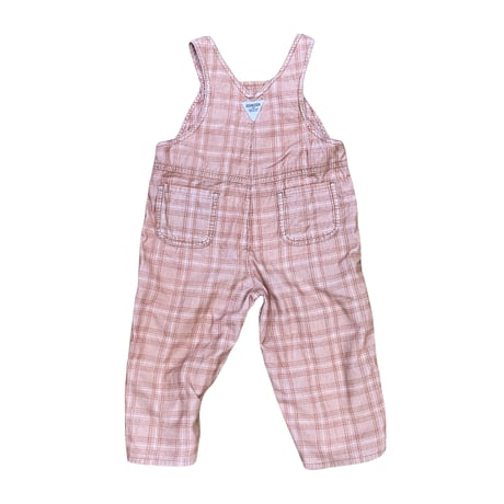 90～100cm｜OLD｜OSHKOSH B'GOSH Check Corduroy Overalls