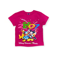 140～150cm｜07's DEADSTOCK｜Florida Disney S/S T-shirt