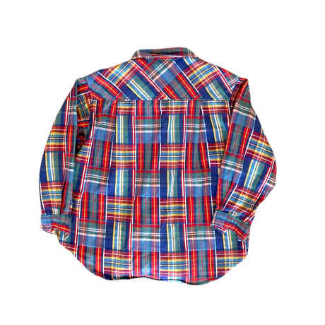 110cm｜USED｜Familiar Check L/S Shirt