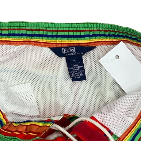 120～130cm｜90's VINTAGE｜Ralph Lauren Swim Shorts