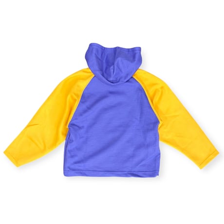 130cm｜90's-00's DEADSTOCK｜Retro Multi Color Snap Hoodie
