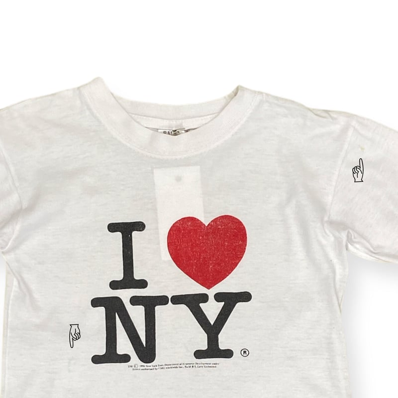 アイラブニューヨーク カナダ製 90s Tシャツ シングルステッチ i❤️ny アイラブニューヨーク カナダ製 90s Tシャツ シングルステッチ i
