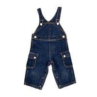 80～90cm｜USED｜agnes.b Denim Cargo Overalls
