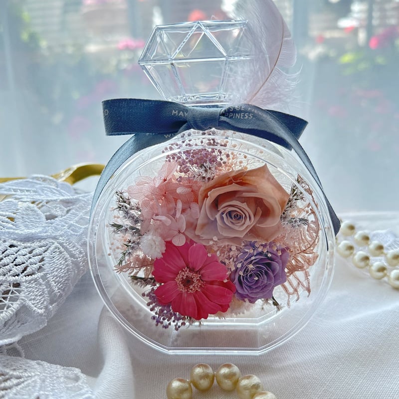 ロマンティーク・パヒュームボトル | お花のアレンジメントshop