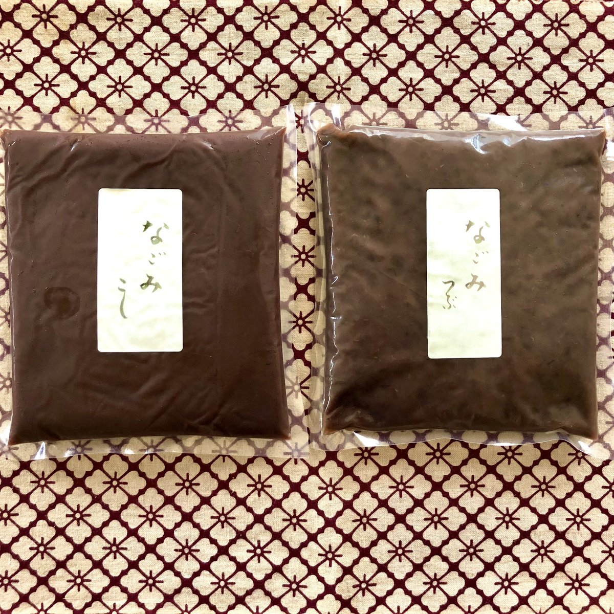 あんこ“てんさい糖なごみ粒あん&こしあん“ | Maruna shokuhin