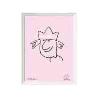 King Artwork (A4 size) White