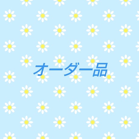 【new】flowers (お花畑の耳飾り)  ピアス ２点