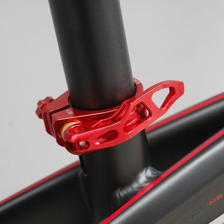 【DAHON/TERN用】RIDEA 橋輪オリジナルシートクランプ　Φ41　  ブルー