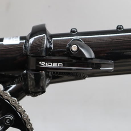 RIDEA　フレームヒンジクランプQR レバー　ブラック　DHHCQ1