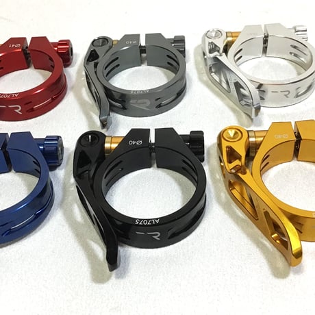 【DAHON/TERN用】RIDEA シートポストクランプ　  Φ40　チタン