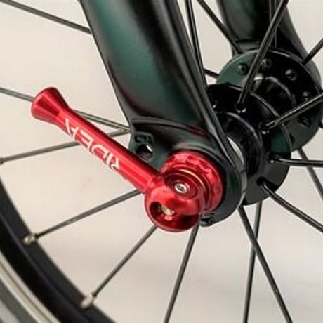 【DAHON  K3/DOVE用】RIDEA 橋輪オリジナルクイックレバー　74/86㎜ 　チタン