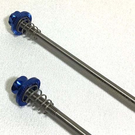 【DAHON K9X/Tern　P10】RIDEA　Ti　Quick Release ES2D-100/135   ブルー