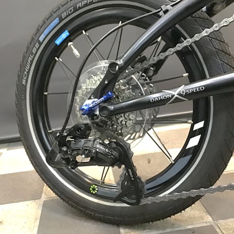 【DAHON K9X/Tern　P10】RIDEA　Ti　Quick Release ES2D-100/135  チタン