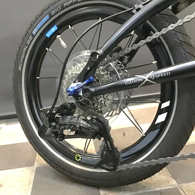 DAHON K9X/Tern P10】RIDEA Ti Quick Release ES2D