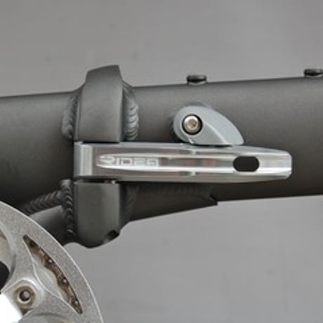 RIDEA　フレームヒンジクランプQR レバー　シルバー　DHHCQ1