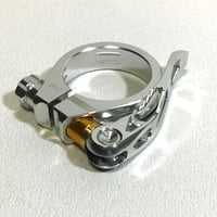 【DAHON/TERN用】RIDEA 橋輪オリジナルシートクランプ　Φ41　シルバー