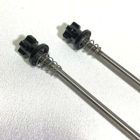 【DAHON K9X/Tern　P10】RIDEA　Ti　Quick Release ES2D-100/135 ブラック