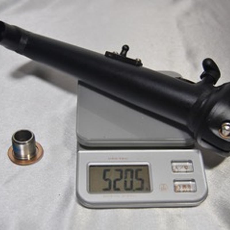 パーツ DAHON T-Bar Handlepost Black DAHON】 T-Bar Handlepost 280mm 8° Outside Foldi
