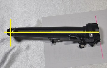 DAHON】 T-Bar Handlepost 280mm 8° Outside Foldi