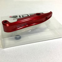 RIDEA　フレームヒンジクランプQR レバー　レッド　DHHCQ1