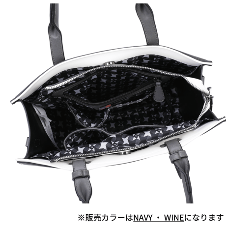 ロゴ入りハンドバック