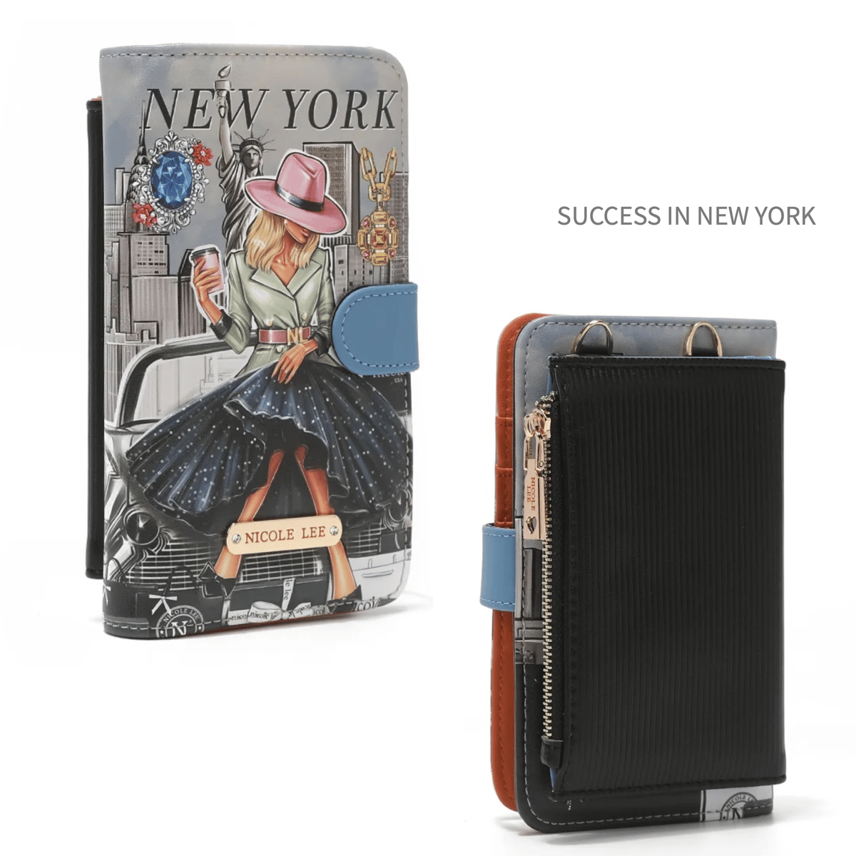 ニコールリー　 スマホケース nicolelee ショルダー付きスマホケース | nicolelee.tokyo