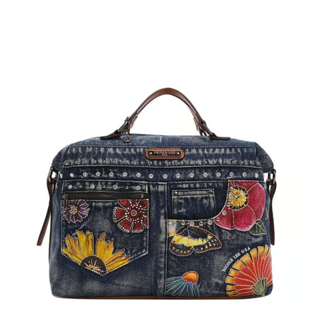 〜BUTTER FLOWER DENIM〜デニムボストン