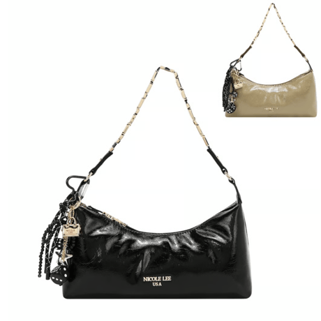 ～SHIMMER LUXE～ショルダーバッグ★チャーム付き★