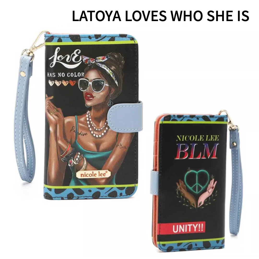 ニコールリー　 スマホケース nicolelee ショルダー付きスマホケース | nicolelee.tokyo