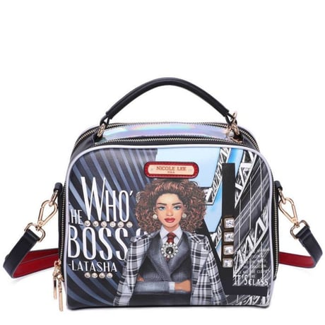 ～WHO'S THE BOSS LATASHA～スクエア型ハンドバッグ
