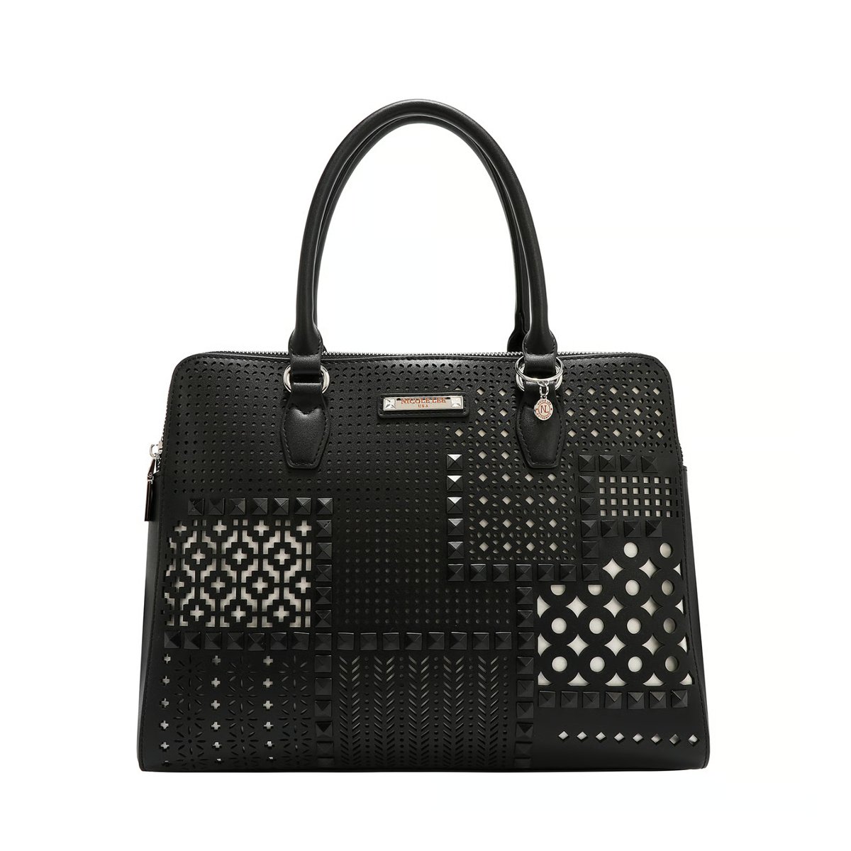 GEOMETRIC CUTOUT～ ハンドバッグ ☆A4対応・ビジネスにおすすめ