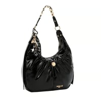 ～SHIMMER LUXE～ホーボーバッグ★チャーム付き★