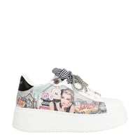 【数量限定】nicolelee ファッション レースアップスニーカー★軽量★