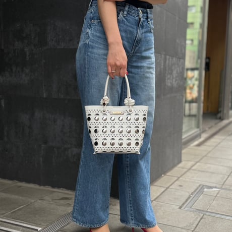～SILVER POP STUD～２ピースバケットバッグ ★ポーチ付き★
