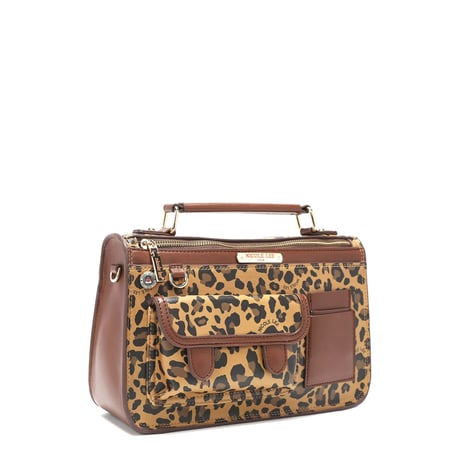 〜nicolele LEOPARD〜トップハンドルバッグ