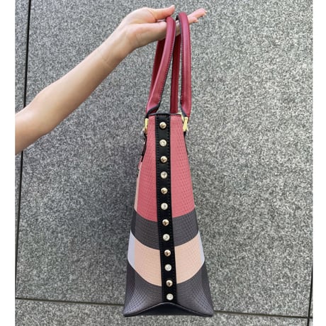 〜STYLISH CHECK〜トートバッグ★A4対応★
