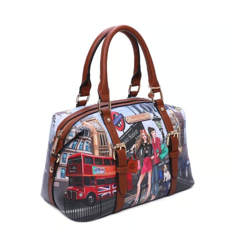 Nicole Lee ニコルリー　バッグ　ボストンバッグ　個性的　おしゃれ WOW! IT'S LONDON～ボストンバッグ | nicolelee.tokyo