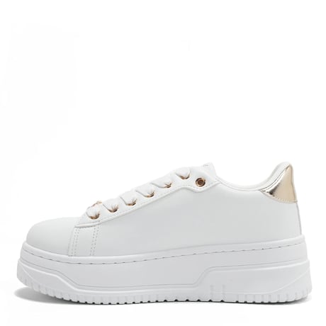 nicolelee ファッションチャームスニーカー★WHITE★