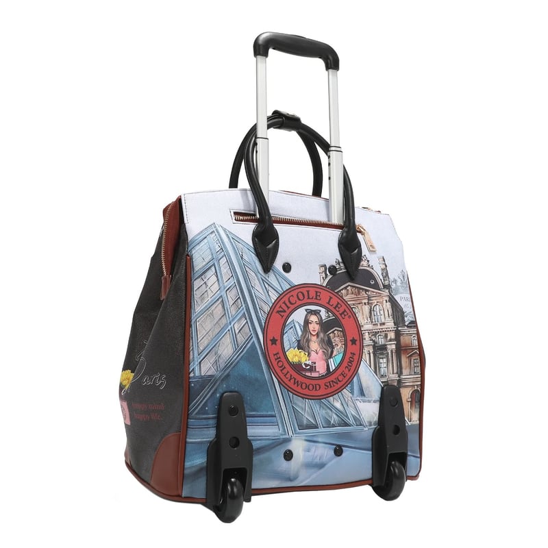 Nicole lee ボストンキャリー 数量限定】〜SUN & SAND〜リブキャリーオンケース☆1～2泊のご