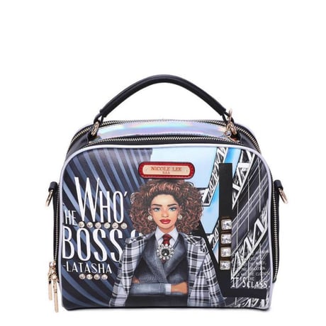 ～WHO'S THE BOSS LATASHA～スクエア型ハンドバッグ