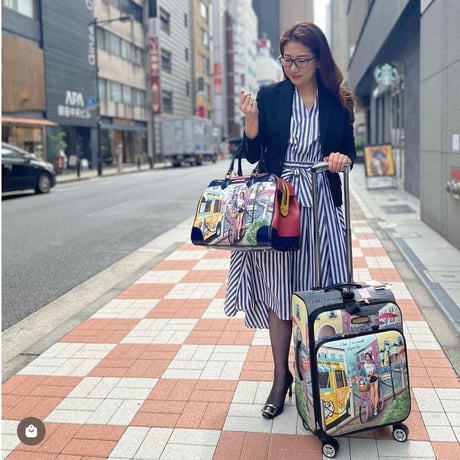 【数量限定】〜COZY STREET IN MILAN〜キャリーケース