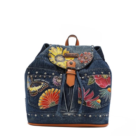 〜BUTTER FLOWER DENIM〜デニムリュック
