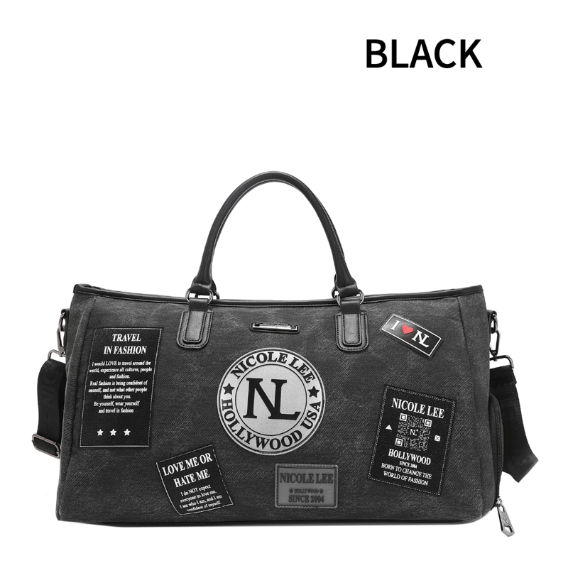 Akiko La Belleza Lightweight, Polyester Zip Crossbody with