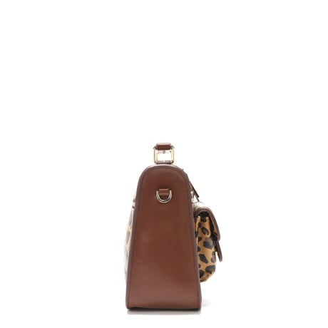 〜nicolele LEOPARD〜トップハンドルバッグ